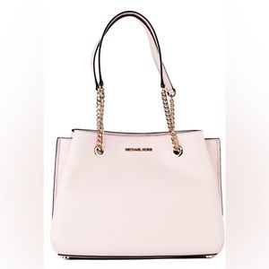Micheal Kors Powder Blush Teagen Large Satchel